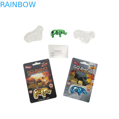 Najnowszy Mamba Black Horse Super Panther 3D karta do pakowania męskich tabletek wzmacniających Rhino 600K 700K Platinum Sex Pill Pack