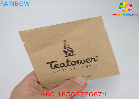 Torebka na herbatę Matcha Tea Stand Up Materiał laminowany Papier aluminiowy Recycle Kraft Paper