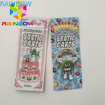 Vape Cartridge - woreczki z tworzywa sztucznego. Mario Cartier - mini torby mylarowe