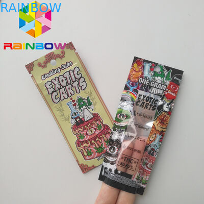 Vape Cartridge - woreczki z tworzywa sztucznego. Mario Cartier - mini torby mylarowe