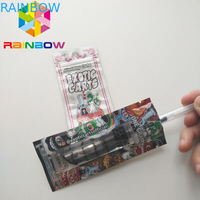 Vape Cartridge - woreczki z tworzywa sztucznego. Mario Cartier - mini torby mylarowe