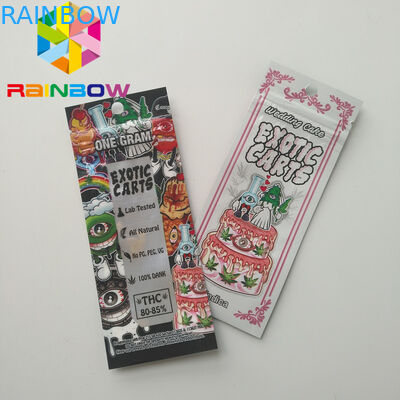 Vape Cartridge - woreczki z tworzywa sztucznego. Mario Cartier - mini torby mylarowe