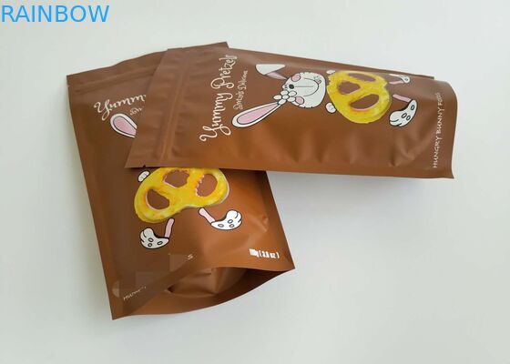 / Cocoa Protein Snack Bag Packaging / Stand Up Zipper Pouch / Custom Printing Logo