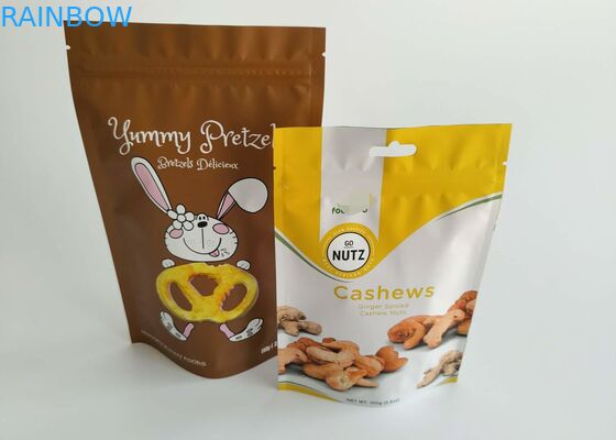 Organic Chia Seeds Snack Cookies Opakowania do żywności Wiskoza Druk z suwakiem