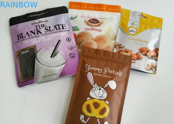 Aluminiowa folia Infusion Superfood Moringa Vacuum Seal Storage Bags Custom Printing Logo