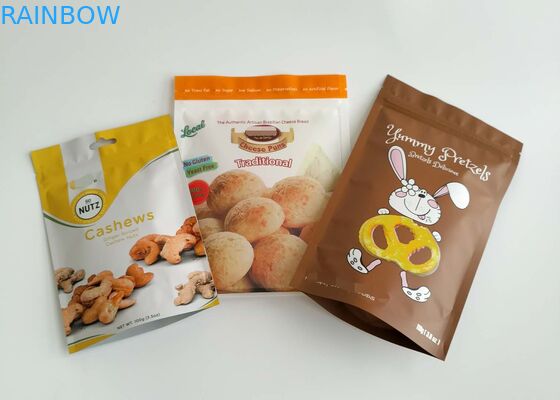 Torebki do pakowania żywności suszonej Aluminiowa plastikowa cholewka z suwakiem do ryb Nasiona ryżu Przyprawy