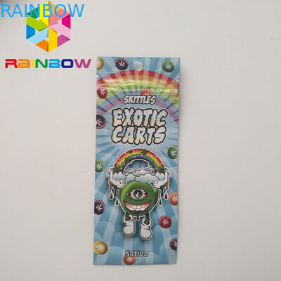 Mini Mylar Ziplock Bags, Mylar Food Packaging Egzotyczne wózki Vape Cartridge Holograficzny
