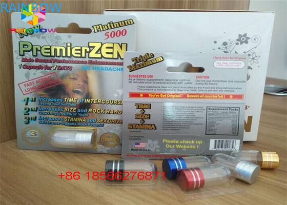 Opakowanie Blistrowe Opakowanie Pigułkowe Wyświetlacz 3D Pudełko Pudełko Papierowe z Podwójnym Otworem