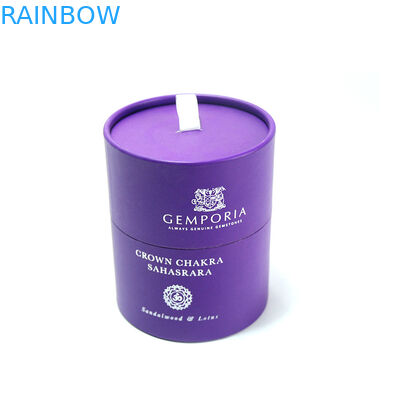 Opakowanie kartonowe z ekologicznego papieru Cylinder Dostosowany rozmiar do pakowania herbaty