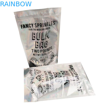 Holograficzne opakowanie Stand Up Zipper Etui na torby Personalizacja Printed Plastic