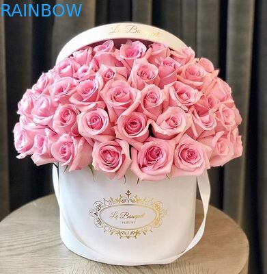 Opakowanie kartonowe wodoodporne do recyklingu Pudełko kartonowe okrągłe z logo