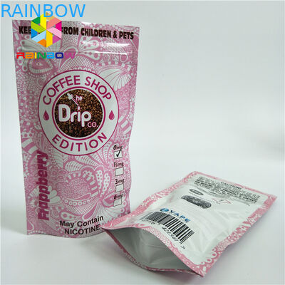 Materiał laminowany Torebki plastikowe Opakowania Ziplock Stand Up Bags With One Way Valve