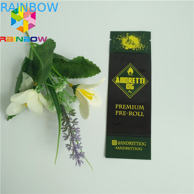 Odporna na zapachy torebka z tworzywa sztucznego Opakowanie Opakowanie wielokrotnego użytku Ziplock Mylar Pouch CBD Weed Weed Packaging