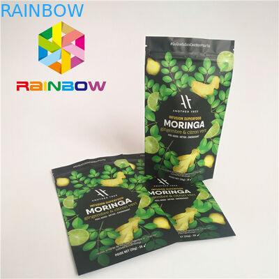 Matowe Wykończenie Powierzchniowe Plastikowe Torebki Opakowanie Zipper Stand Up Protein Powder Bag