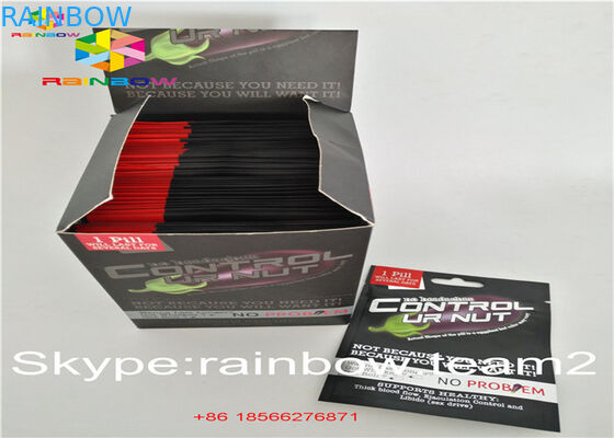 Zabezpieczenie przed dziećmi Zipper Aluminiowa torba do pakowania CBD / Cartridge Packing do Sugar Powder