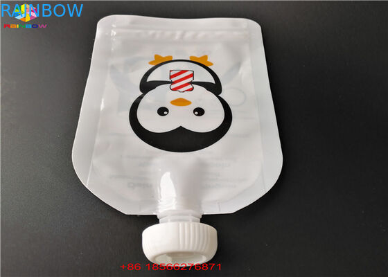 FDA / SGS Worki wylewowe Opakowania Folia aluminiowa Stand Up Torby na płynne produkty spożywcze / napoje