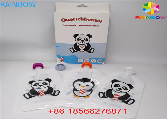 FDA / SGS Worki wylewowe Opakowania Folia aluminiowa Stand Up Torby na płynne produkty spożywcze / napoje