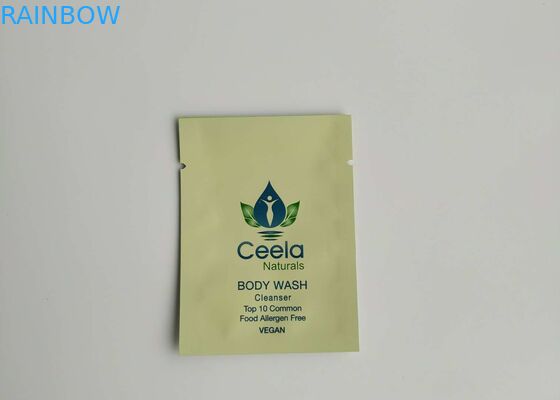 Płaska plastikowa kosmetyczka organizator Torba aluminiowa folia krem ​​do ciała Opakowanie Myjka w proszku