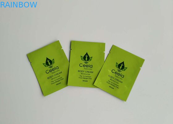 Płaska plastikowa kosmetyczka organizator Torba aluminiowa folia krem ​​do ciała Opakowanie Myjka w proszku