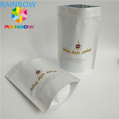 Dobrej jakości niestandardowe wydrukowane Stand Up Walizki Valve Hot Stamping Printing Skill SGS Approval