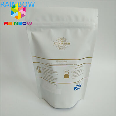 Dobrej jakości niestandardowe wydrukowane Stand Up Walizki Valve Hot Stamping Printing Skill SGS Approval