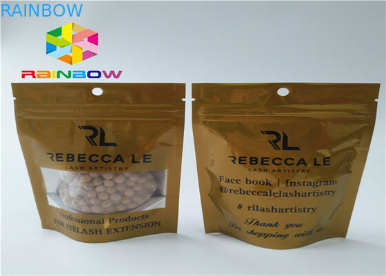 CMYK drukowanie opakowań termokurczliwych, odporne na zapachy torby na zamek błyskawiczny