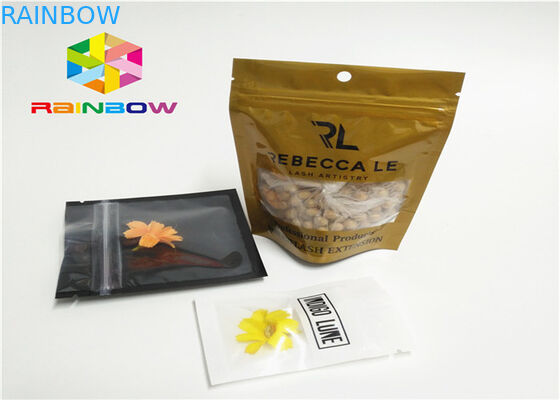 Efektowne opakowanie z tworzywa sztucznego z efektem błyszczącym / matowym Trzy uszczelki boczne do kadzidełek ziołowych