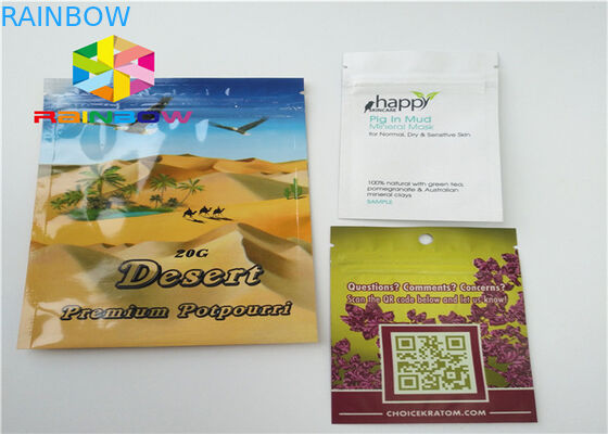 Ziołowa torba z kadzidełkami Torebki z tworzywa sztucznego Torebka z kratomu Pigułki energetyczne Zamek błyskawiczny