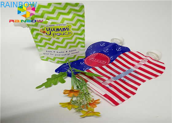 Folia aluminiowa Stand Up Wysuwana torebka Opakowanie Dostosowane drukowanie 120 ml plastiku