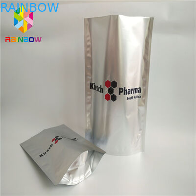 Torebki do ponownego zamykania z folii aluminiowej, laminowana podstawka na zamek błyskawiczny klasy spożywczej