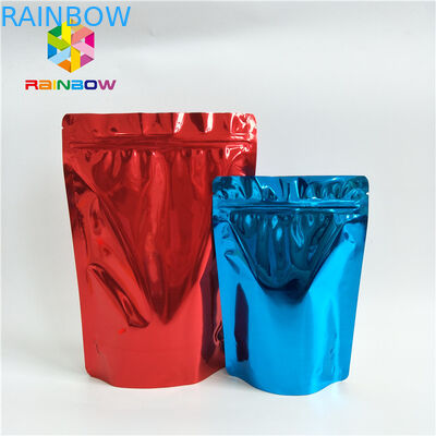 Food Grade Custom Printed Stand Up Etui z nadrukowaną folią aluminiową Ziplock