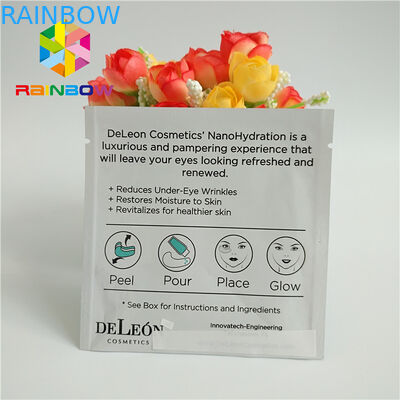 Trzyczęściowe, zadrukowane, drukowane torby typu Ziplock. Folia aluminiowa