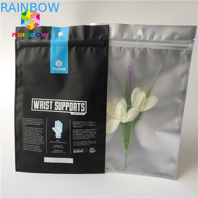 Etui na telefony Ziplock Plastikowe torby zapieczętowane, torby na zamek Stand Pouch z trzech stron zamknięte