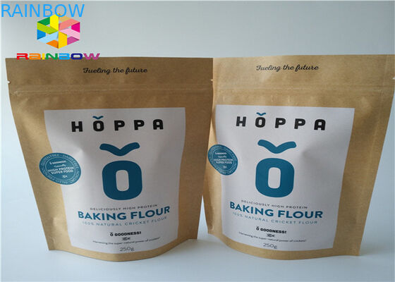 Mała aluminiowa folia Zip Lock Papierowa torebka do pakowania Doypack Matte Effect For Food