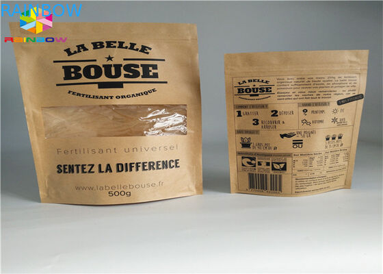 Papier pakowy Dostosowane torby papierowe Folia aluminiowa Mylar Ziplock Bariera wilgoci