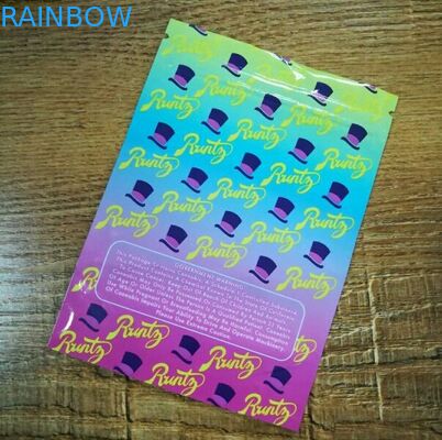 Drukowanie z hologramem Pakowanie ziołowych kadzidełek, ciasteczka Stand Up Plastikowa torebka na egzotyczne egzotyki Big Als