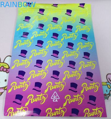 Drukowanie z hologramem Pakowanie ziołowych kadzidełek, ciasteczka Stand Up Plastikowa torebka na egzotyczne egzotyki Big Als