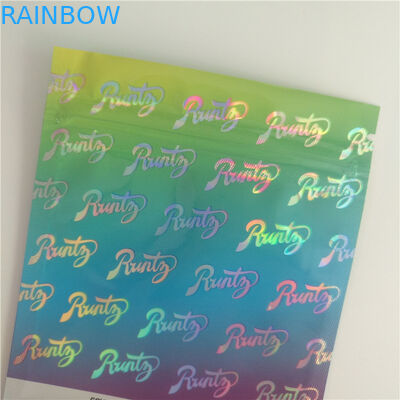 Drukowanie z hologramem Pakowanie ziołowych kadzidełek, ciasteczka Stand Up Plastikowa torebka na egzotyczne egzotyki Big Als