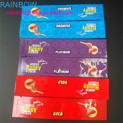 Pokrowiec na saszetkę z konikami z miodem końskim Złoty pakunek z miotłą królewską Vip Malezja