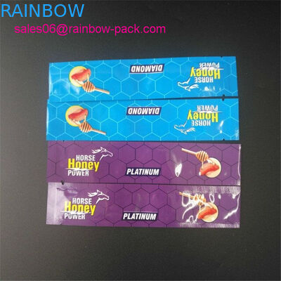 Pokrowiec na saszetkę z konikami z miodem końskim Złoty pakunek z miotłą królewską Vip Malezja