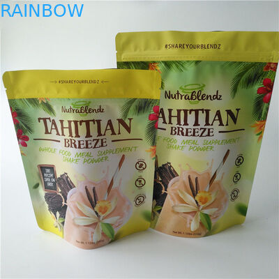 Doypacks Mylar Snack Torby do pakowania, folia aluminiowa Stand Up Ziplock Bags do suszonych owoców