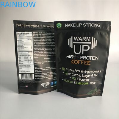 Woreczki z tworzywa sztucznego klasy spożywczej Opakowanie Worek na kawę powierzchniowej Ziplock FDA Marked