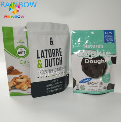 Ziplock Opakowanie do torebek z przekąskami Pakiet do przechowywania żywności Stand Up Pouch Folia aluminiowa