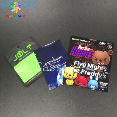 Woreczki z tworzywa sztucznego odporne na zapachy Opakowania z trzech stron z folii polipropylenowej Mylar do pakowania żywności