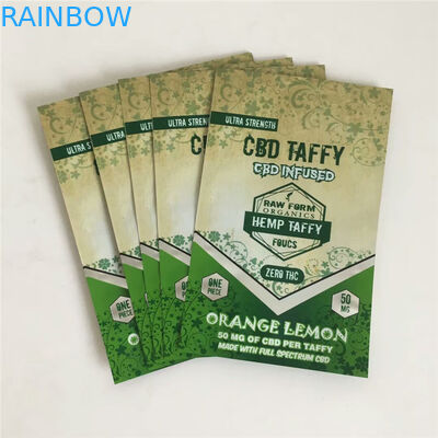 OEM Woreczki z tworzywa sztucznego odporne na zapachy Opakowania Ziplock Folia aluminiowa Cbd Gummy Bear Bud Seeds Pouch
