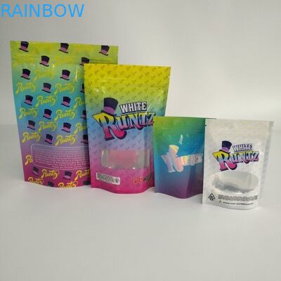 Dostosowana torba z tworzywa sztucznego do pakowania kadzidła matowego Cyfrowa drukowana blokada zamka z mylaru