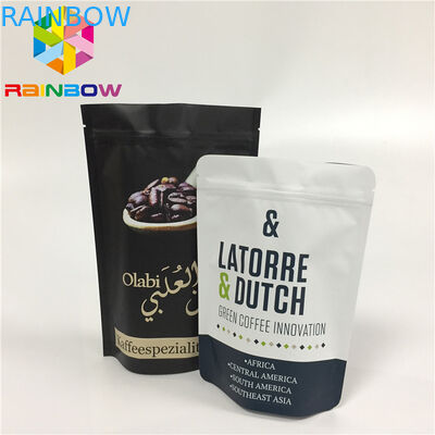 MOPP Niestandardowe drukowanie Torby z folii aluminiowej Odporne na wilgoć Zipper Lock Z zaworem