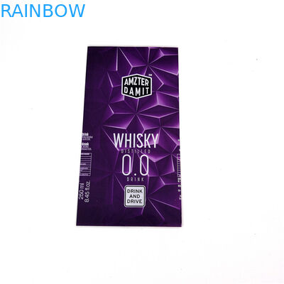 Odporne na promieniowanie UV etykiety termokurczliwe Wodoodporne kolorowe do plastikowych etykiet na butelki z wodą