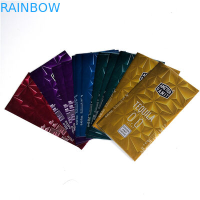 Etykiety termokurczliwe z nadrukiem na zamówienie, wodoodporne taśmy termokurczliwe CMYK