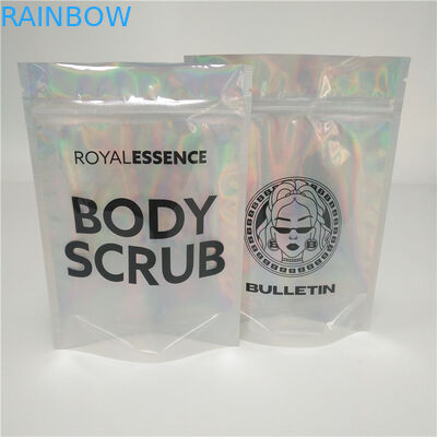 Opakowanie z folii holograficznej Shinning Torby z hologramem Torba z lakieru do paznokci Mylar w brokacie